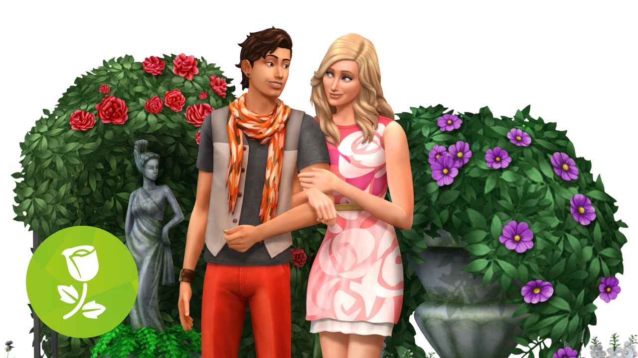 Zdjęcie okładkowe wpisu 6 lutego nowe akcesoria do The Sims 4 – Romantyczny Ogród