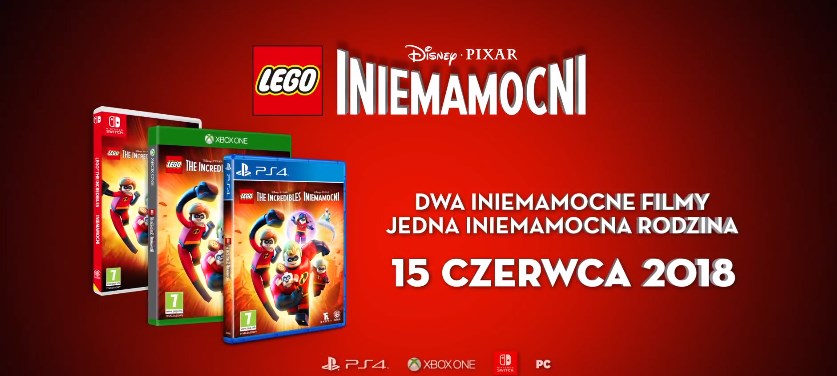 Zdjęcie okładkowe wpisu LEGO Iniemamocni – Gra z polskim dubbingiem już 15 czerwca 2018 roku