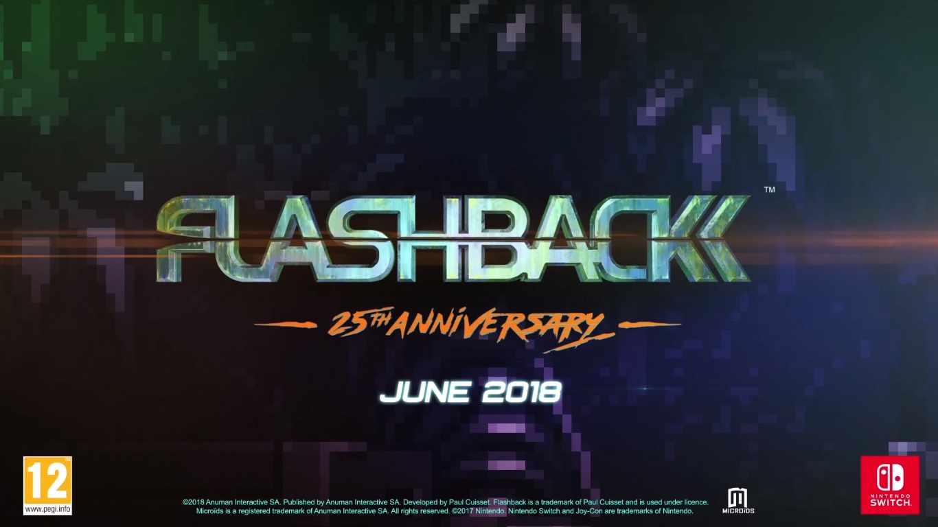Zdjęcie okładkowe wpisu Flashback 25th Anniversary trafi na Nintendo Switch w czerwcu