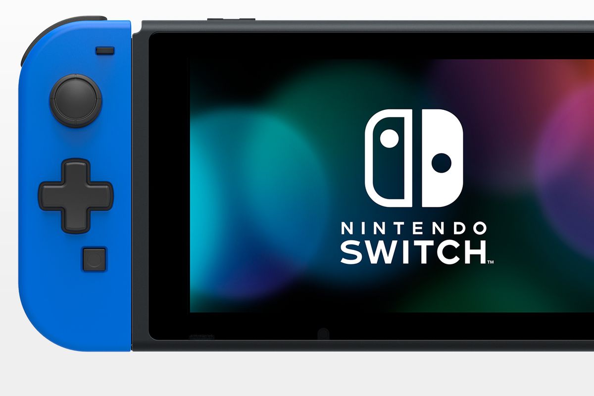 Zdjęcie okładkowe wpisu Hori przygotowuje lewy Joy-Con z standardowym krzyżakiem