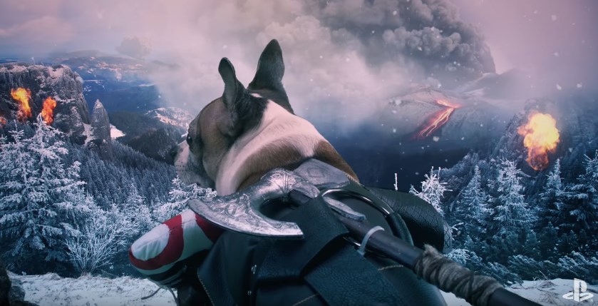 Zdjęcie okładkowe wpisu Dog of War – fantastyczny filmik od PlayStation promujący God of War