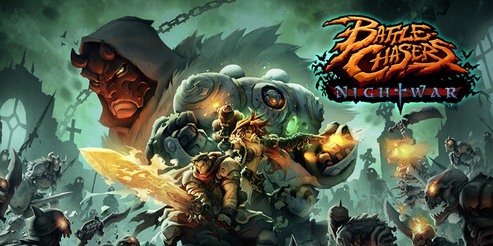 Zdjęcie okładkowe wpisu Battle Chasers: Nightwar zadebiutuje na Nintendo Switch w maju
