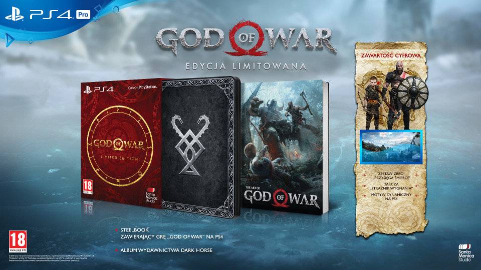Zdjęcie okładkowe wpisu God of War Edycja Limitowana – suplement do pozostałych wydań