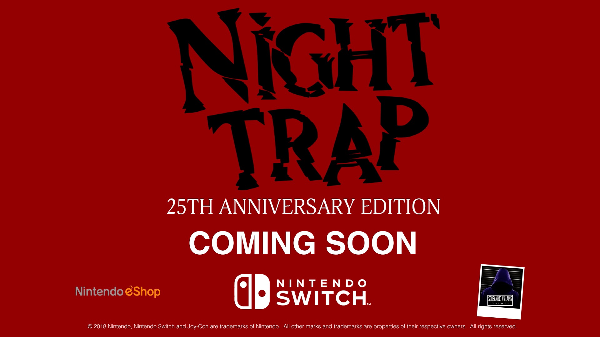 Zdjęcie okładkowe wpisu Night Trap: 25th Anniversary Edition trafi na Nintendo Switch