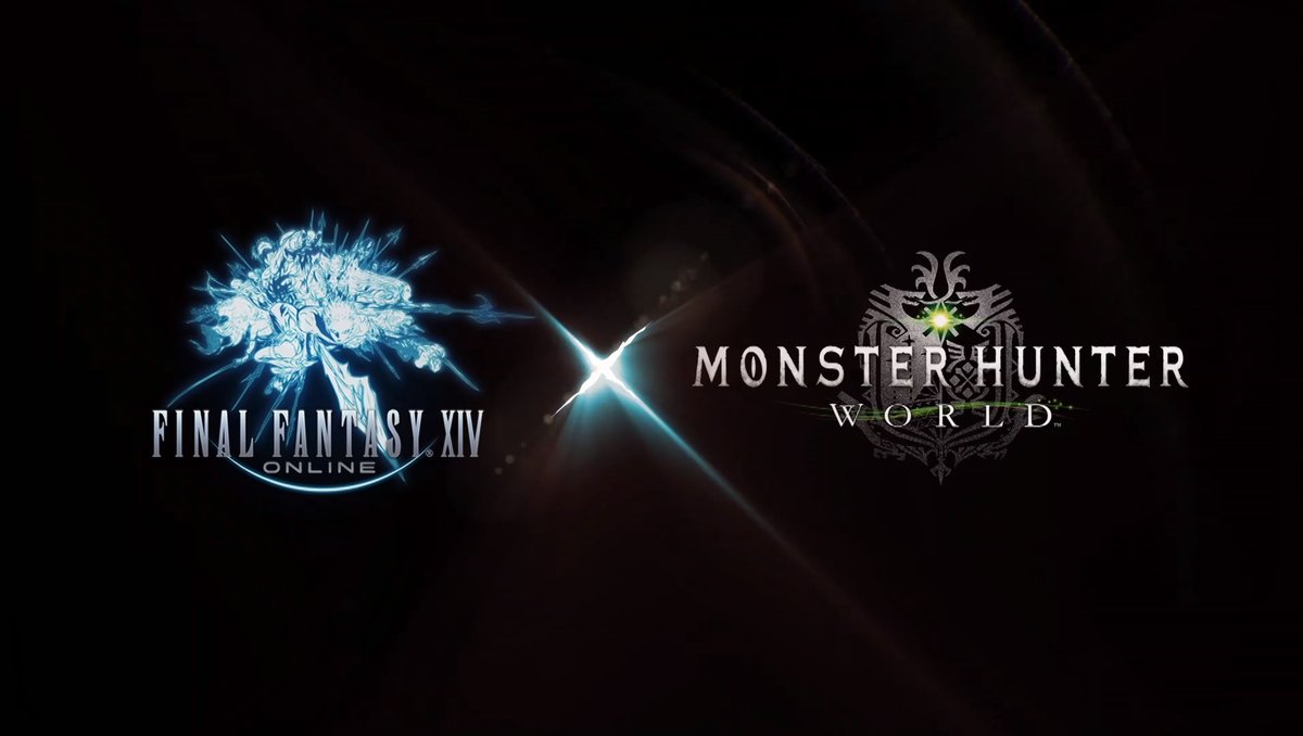 Zdjęcie okładkowe wpisu E3: Final Fantasy XIV x Moster Hunter World już latem