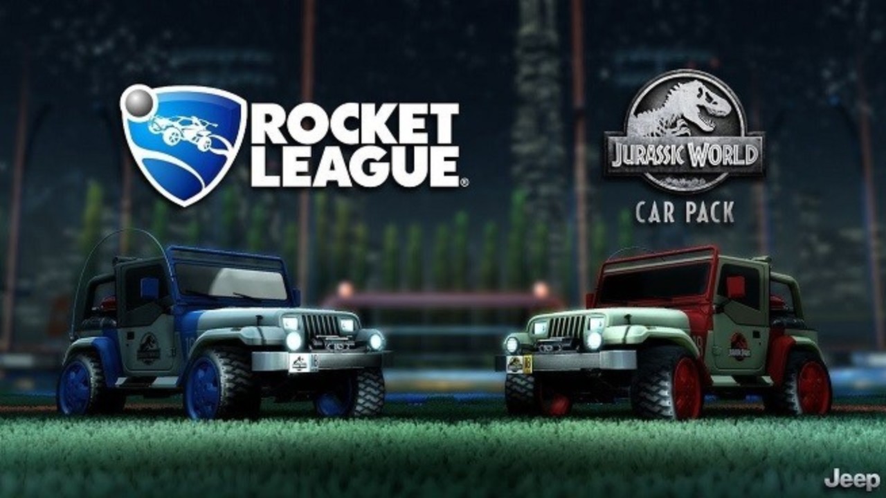Zdjęcie okładkowe wpisu Park Jurajski zawita do Rocket League