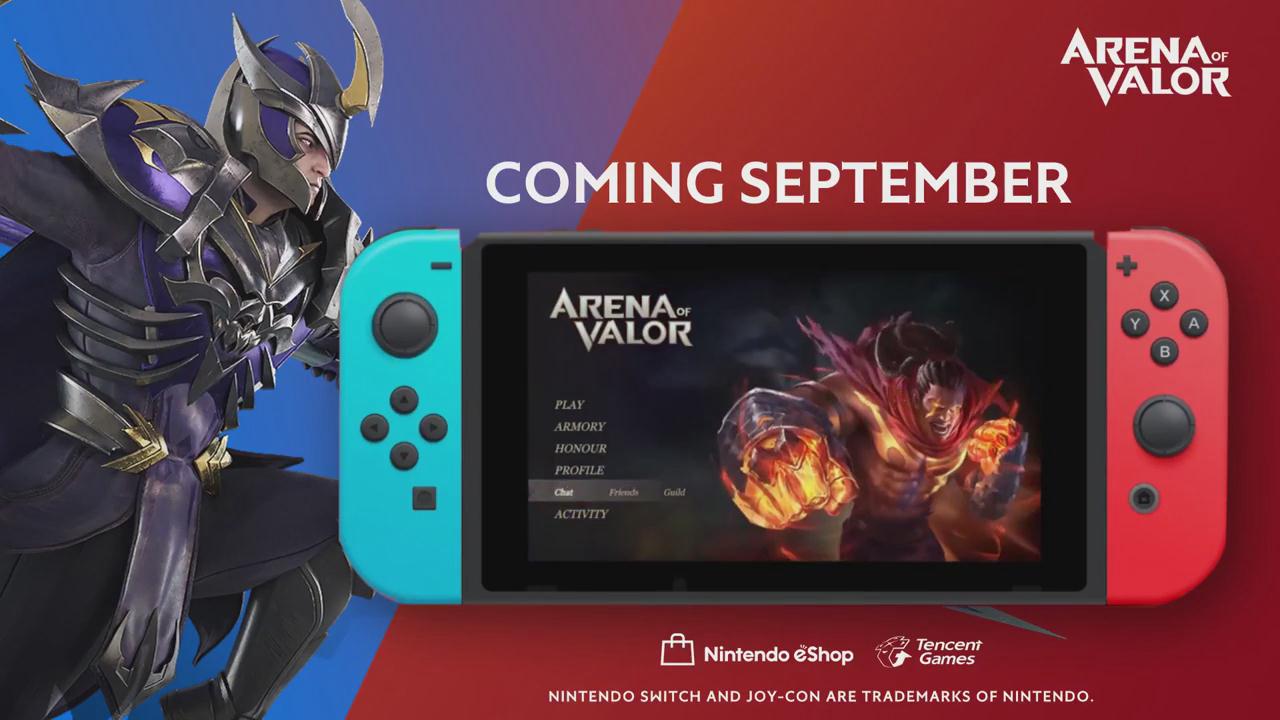 Zdjęcie okładkowe wpisu Arena of Valor zadebiutuje na Nintendo Switch we wrześniu