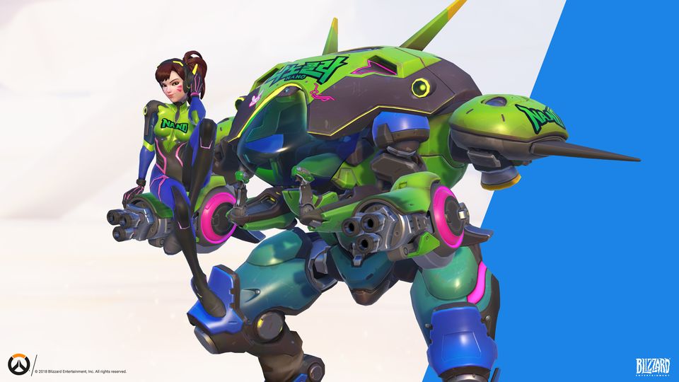 Zdjęcie okładkowe wpisu Overwatch: Wyzwanie D.Va Nano Cola na nowy skin