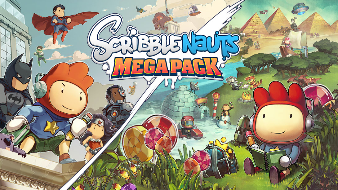 Zdjęcie okładkowe wpisu Scribblenauts Mega Pack zmierza na PS4, Xbox One i Nintendo Switch