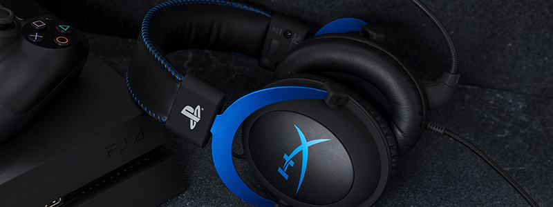 Zdjęcie okładkowe wpisu HyperX prezentuje słuchawki Cloud dla PS4 i Earbuds dla Nintendo Switch