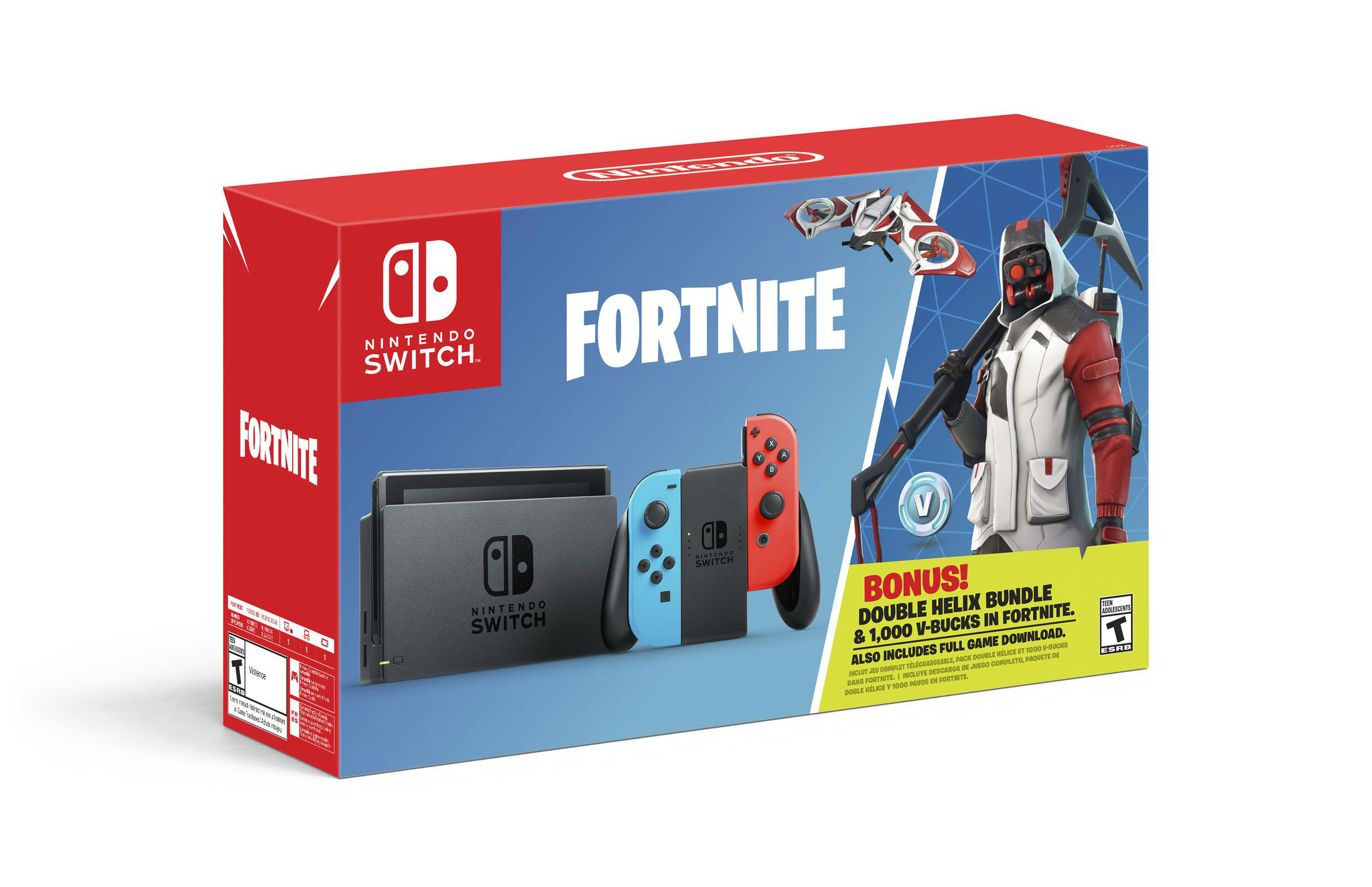 Zdjęcie okładkowe wpisu Do sprzedaży trafi zestaw Nintendo Switch z grą Fortnite