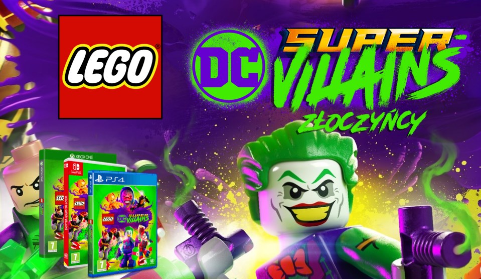Zdjęcie okładkowe wpisu Premierowy zwiastun LEGO DC Super-Złoczyńcy z polskim dubbingiem