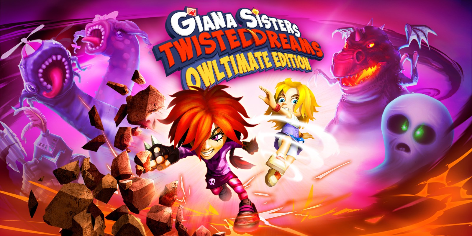Zdjęcie okładkowe wpisu Recenzja: Giana Sisters: Twisted Dreams – Owltimate Edition (Switch)