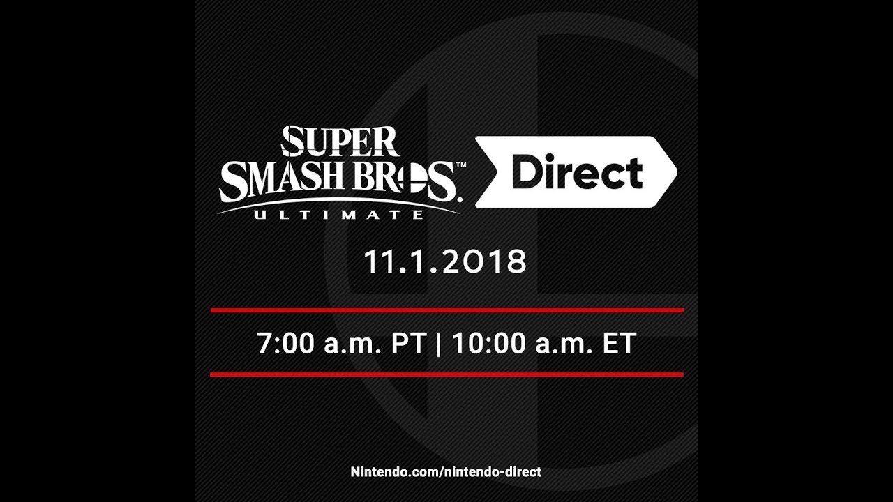 Zdjęcie okładkowe wpisu Zapowiedziano prezentację Super Smash Bros. Ultimate Direct
