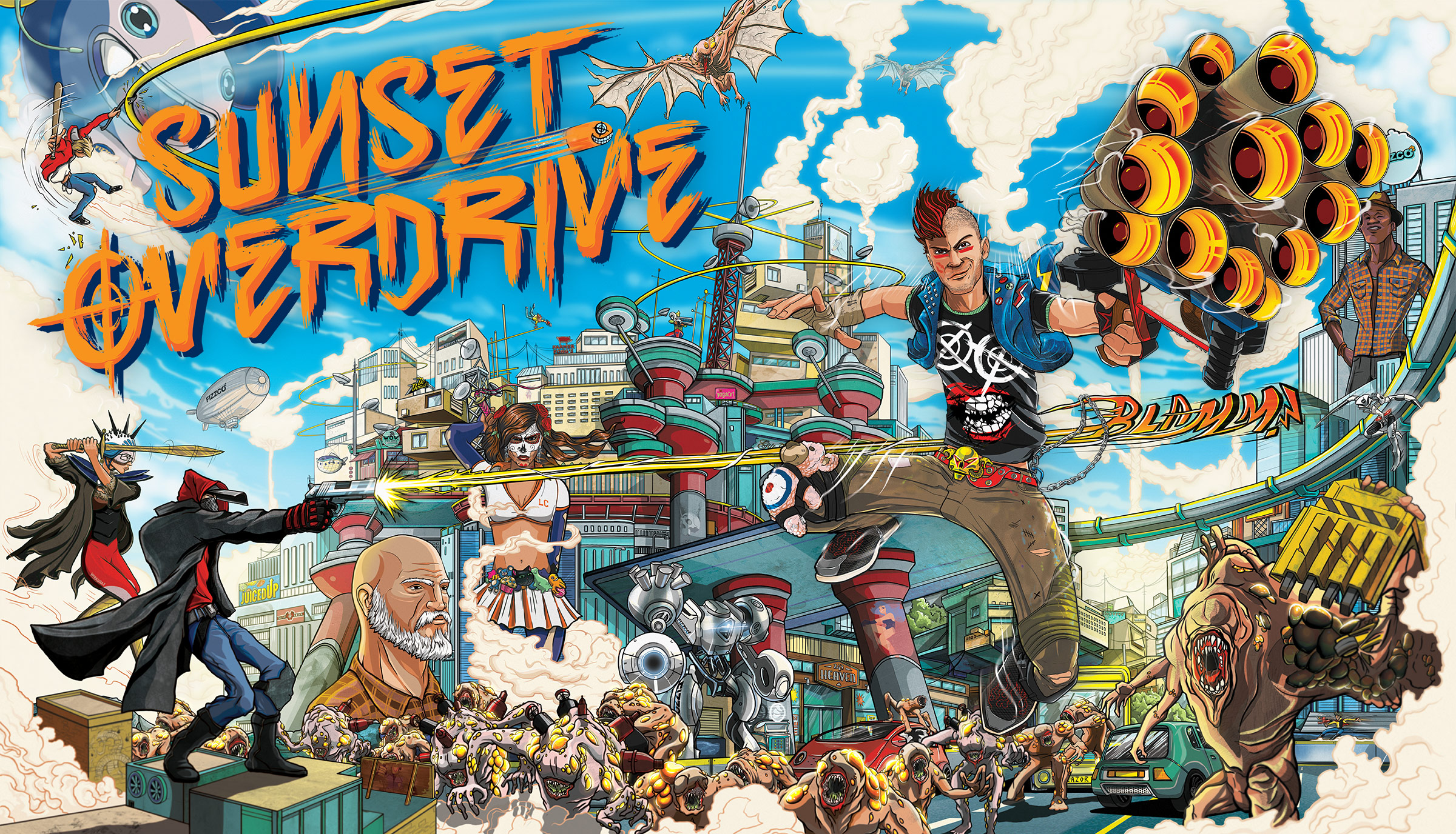 Zdjęcie okładkowe wpisu Sunset Overdrive już dostępne na PC!