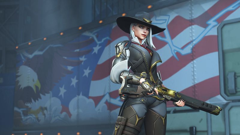 Zdjęcie okładkowe wpisu Overwatch – Ashe już na publicznych serwerach. Wzmocnienie dla Łaski i Wieprza