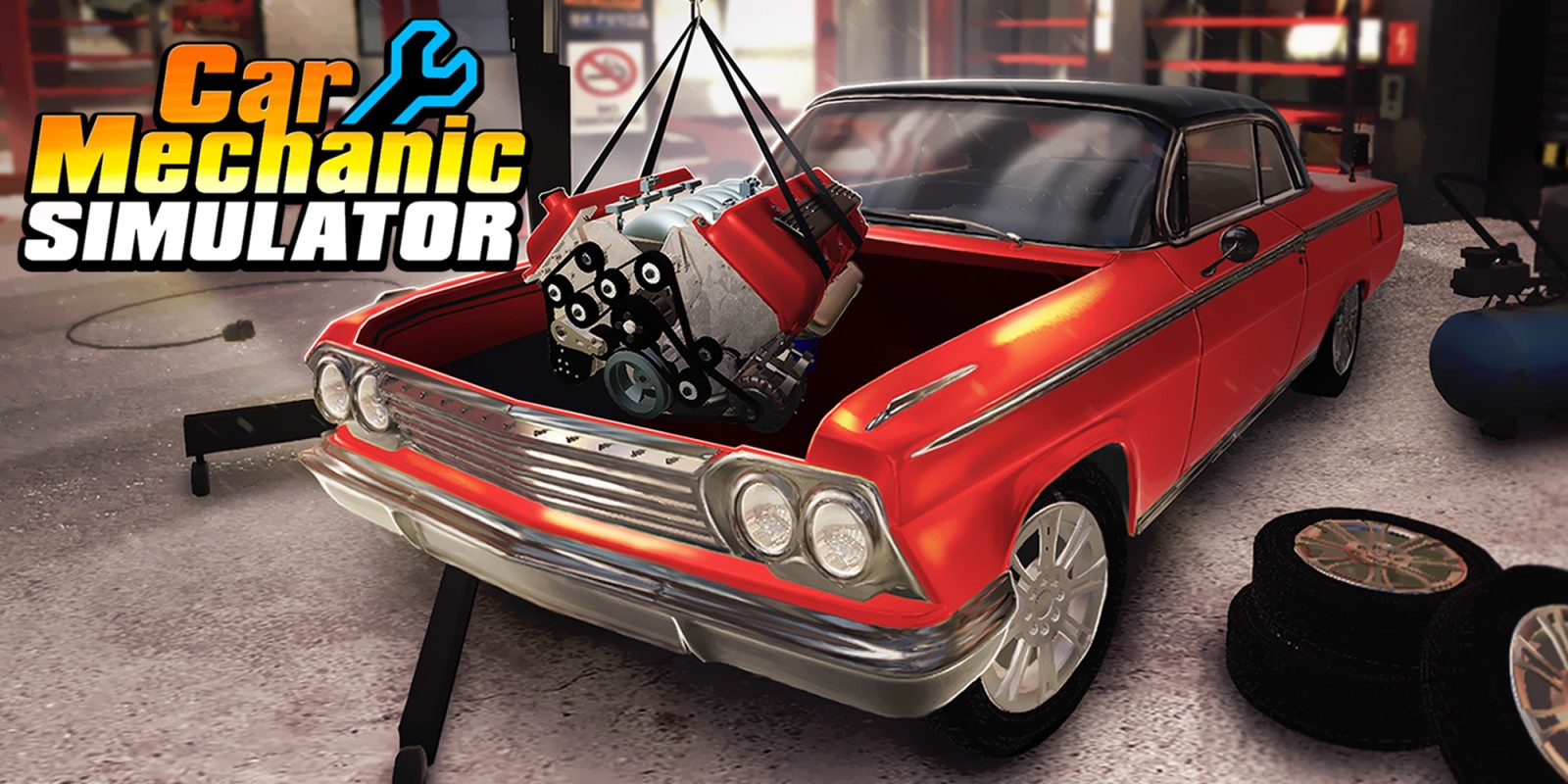 Zdjęcie okładkowe wpisu Car Mechanic Simulator jest już dostępny na Nintendo Switch
