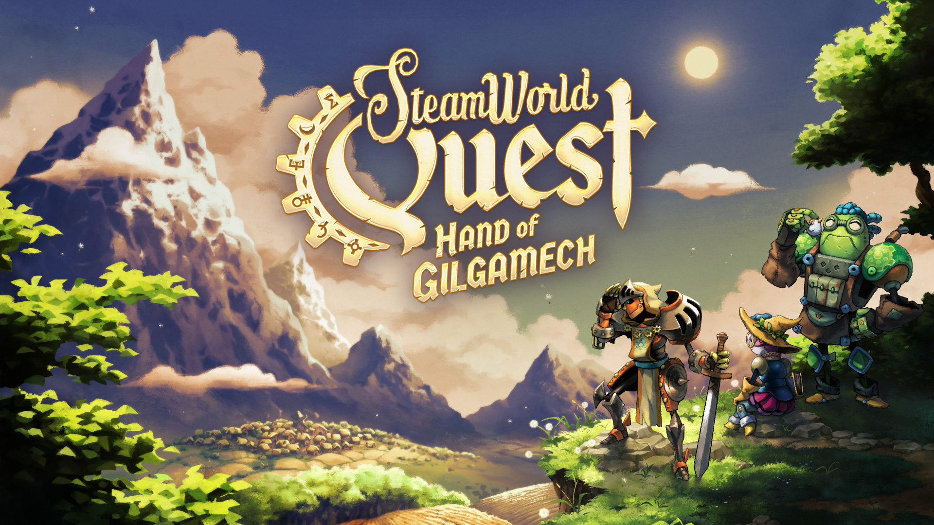 Zdjęcie okładkowe wpisu Zwiastun premierowy SteamWorld Quest: Hand of Gilgamech