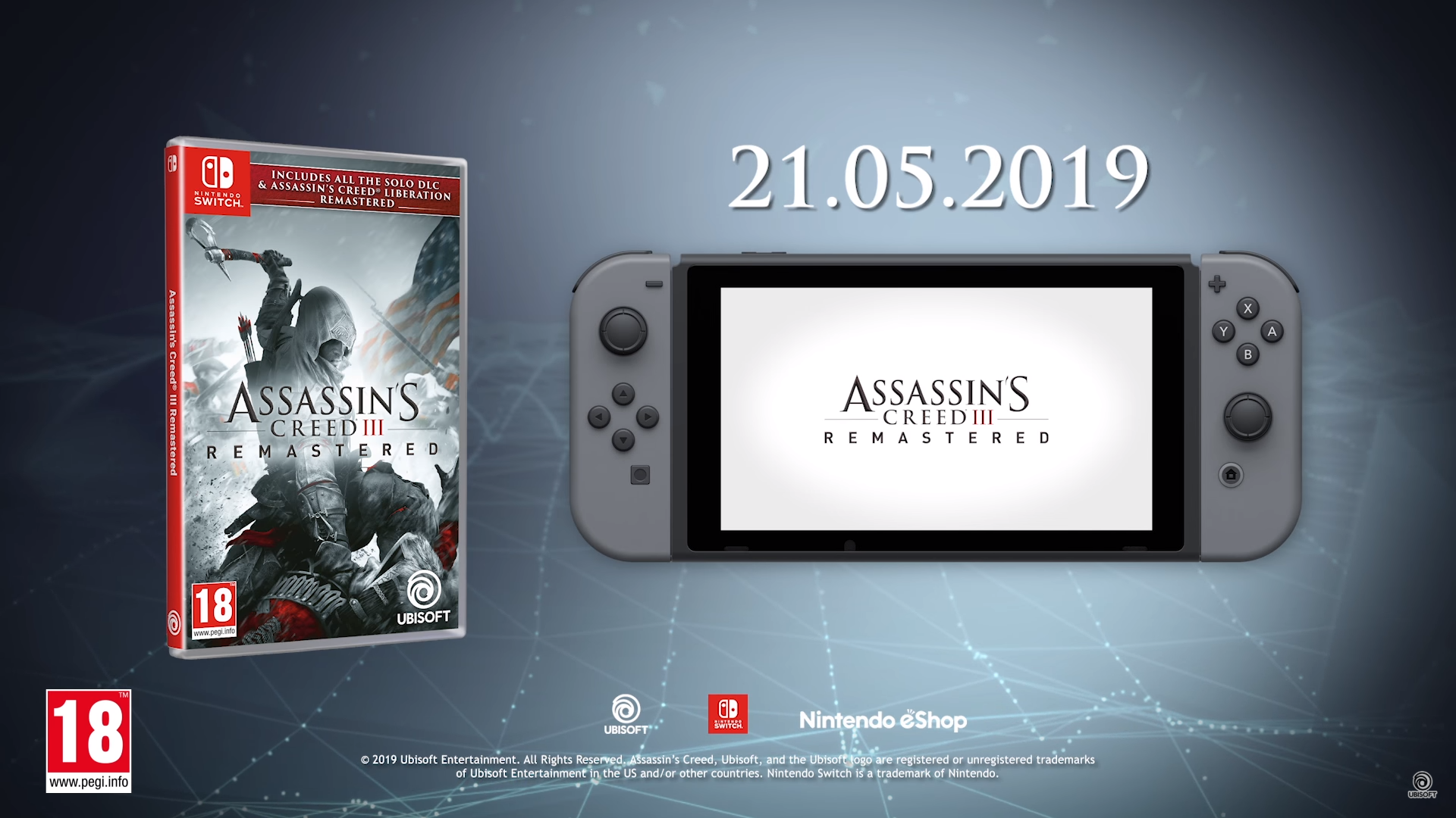 Zdjęcie okładkowe wpisu Assassin’s Creed III Remastered zmierza na Nintendo Switch