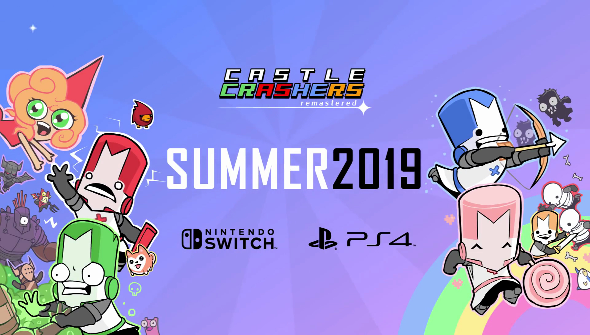 Zdjęcie okładkowe wpisu Castle Crashers Remastered trafi na PlayStation 4 i Nintendo Switch