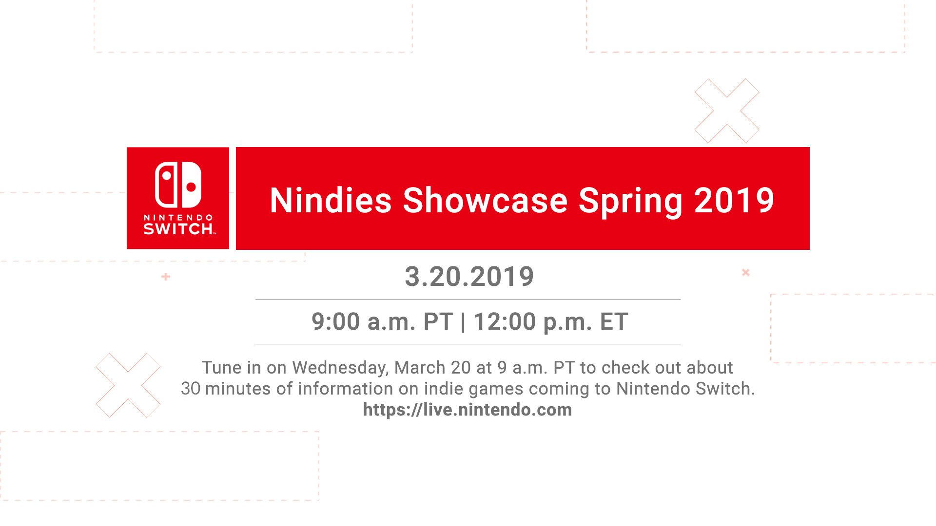 Zdjęcie okładkowe wpisu Zapowiedziano prezentację Nindies Showcase Spring 2019