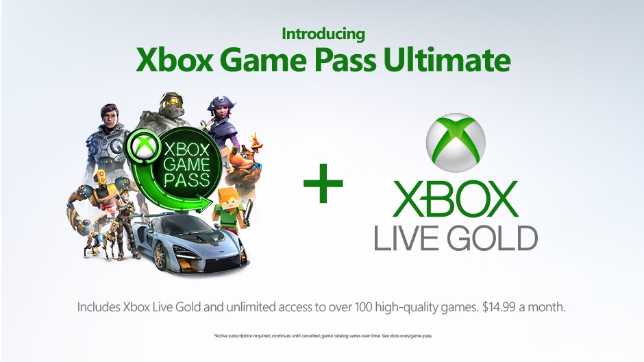 Zdjęcie okładkowe wpisu Xbox Game Pass Ultimate – nowa subskrypcja łącząca dwa abonamenty