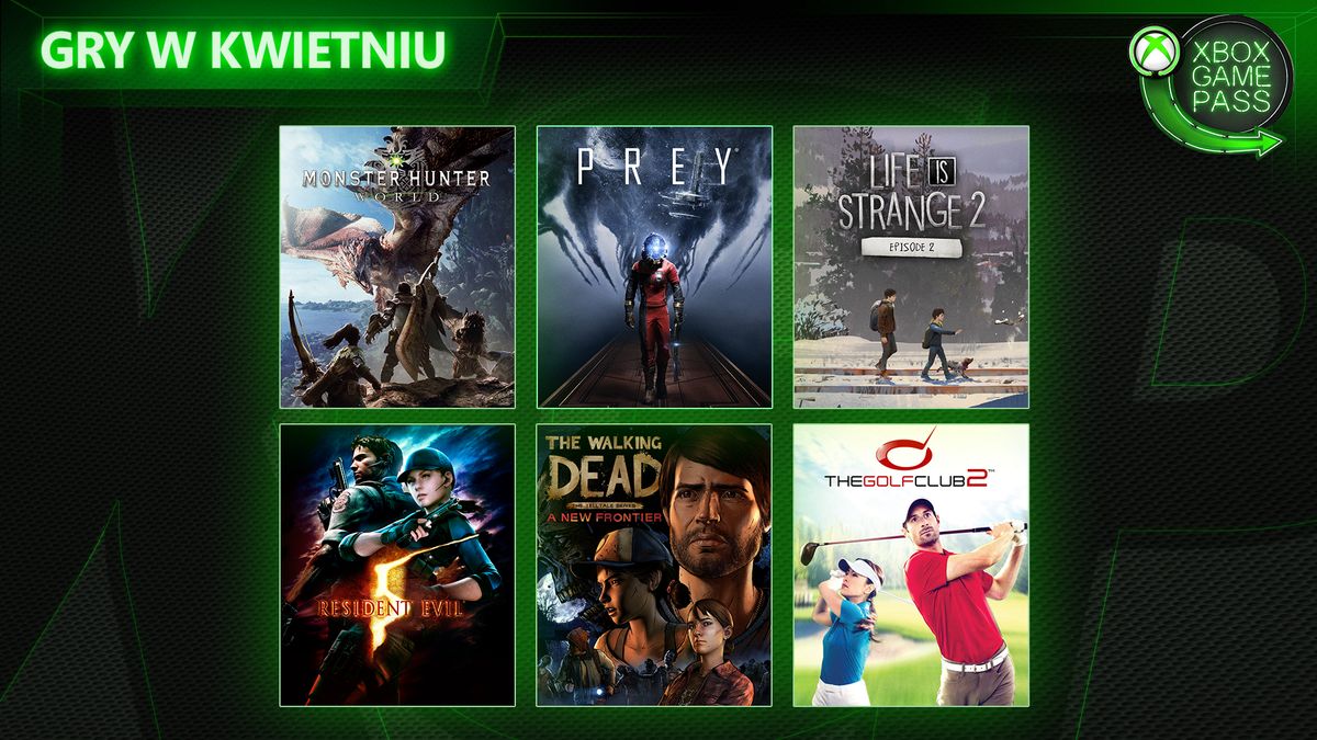 Zdjęcie okładkowe wpisu Mega oferta nowych gier w kwietniowym Xbox Game Pass