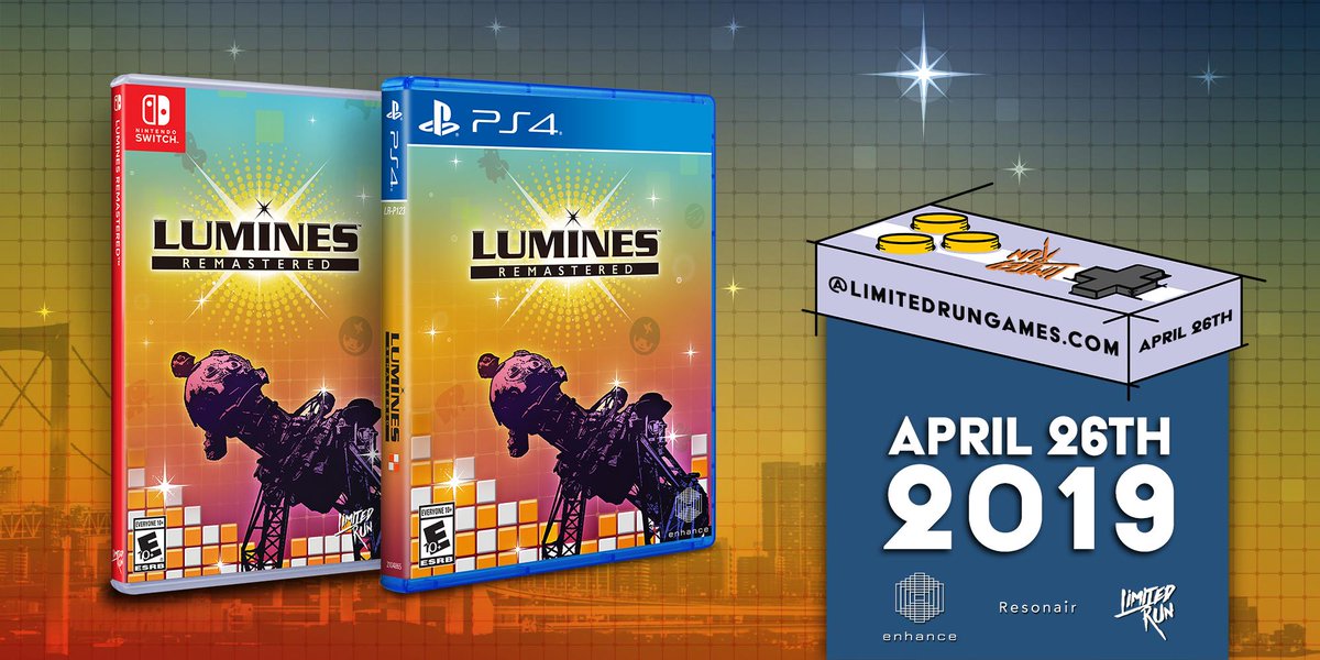 Zdjęcie okładkowe wpisu Lumines Remastered trafi do pudełek