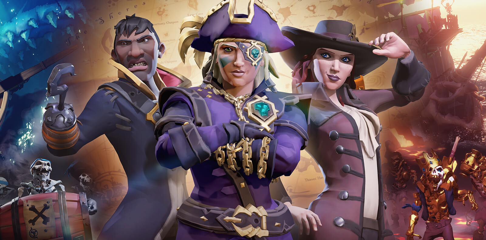 Zdjęcie okładkowe wpisu Aktualizacja rocznicowa do Sea of Thieves wprowadzi sporo zmian