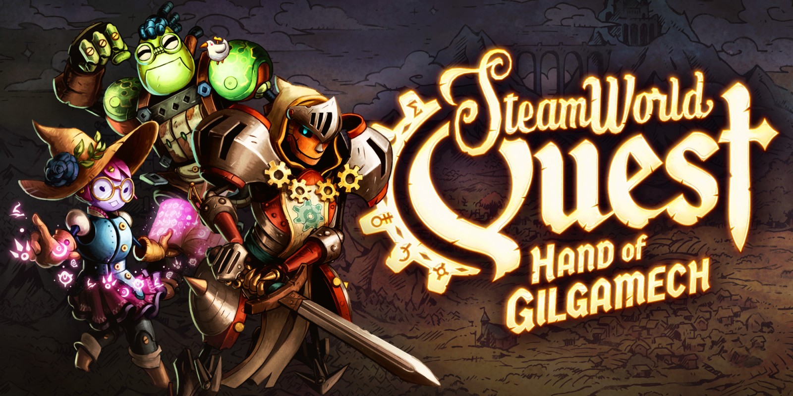 Zdjęcie okładkowe wpisu Recenzja: SteamWorld Quest: Hand of Gilgamech (Switch)