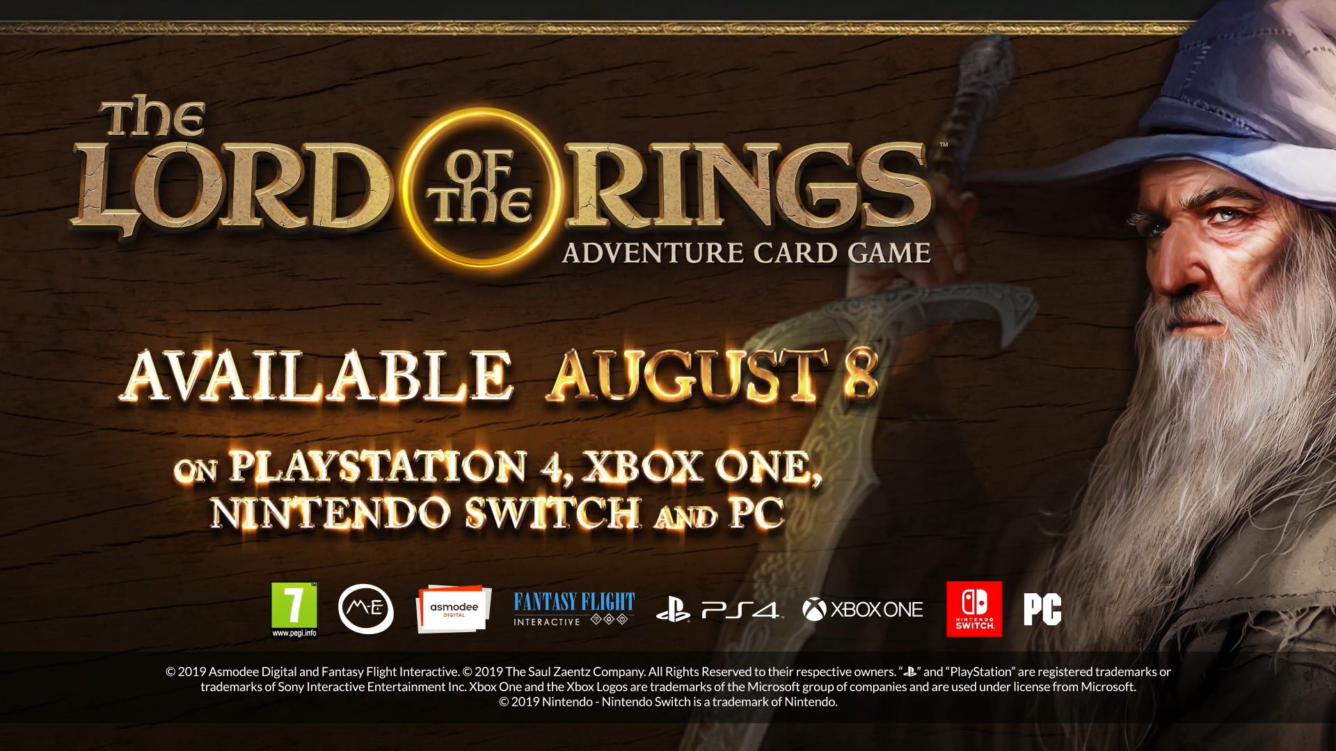 Zdjęcie okładkowe wpisu E3 2019: The Lord of the Rings: Adventure Card Game trafi na konsole