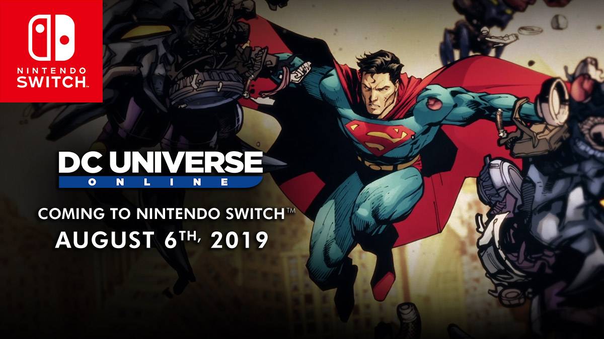 Zdjęcie okładkowe wpisu DC Universe Online dla Nintendo Switch z datą premiery