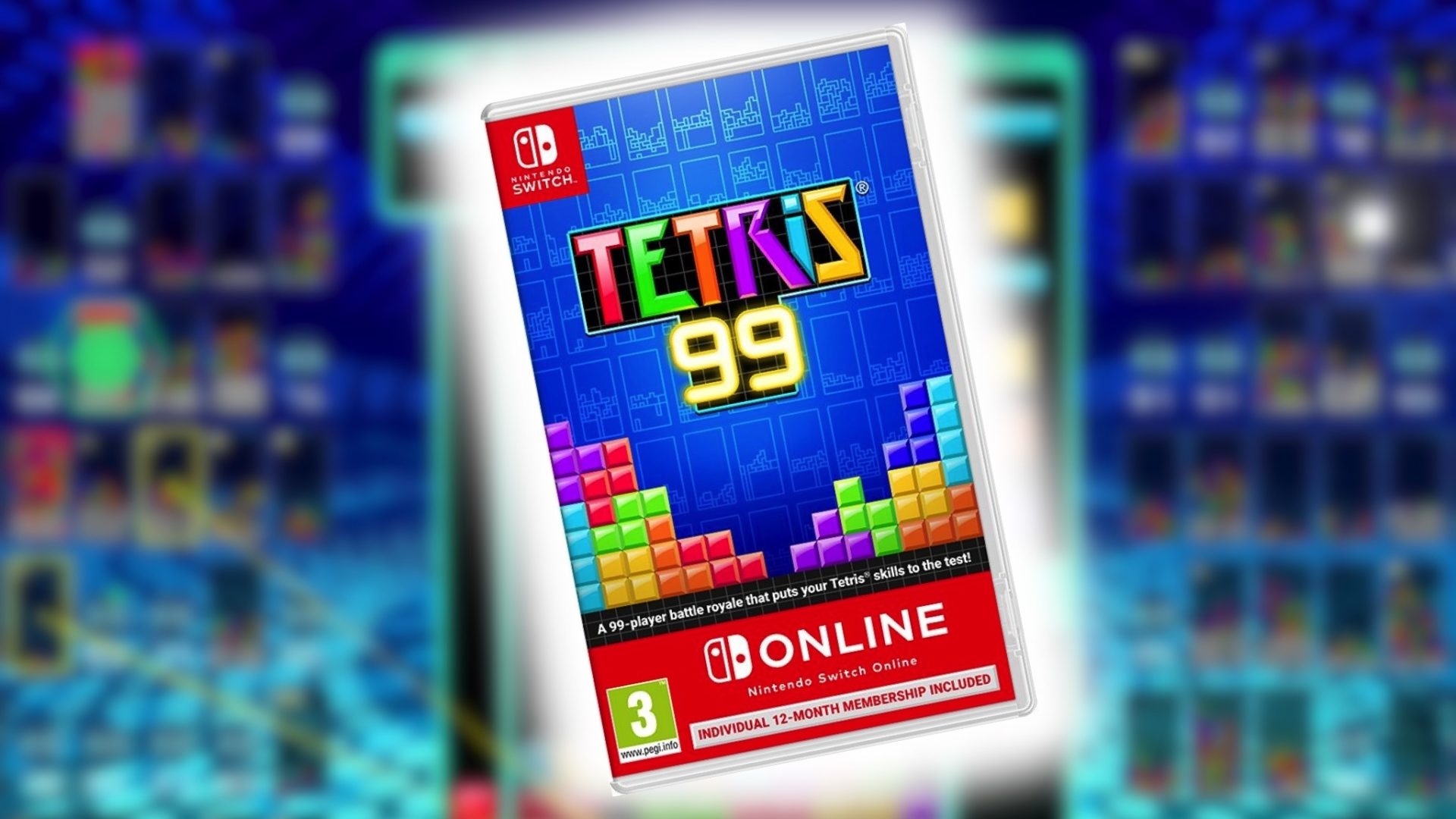 Zdjęcie okładkowe wpisu Tetris 99 otrzyma wydanie pudełkowe