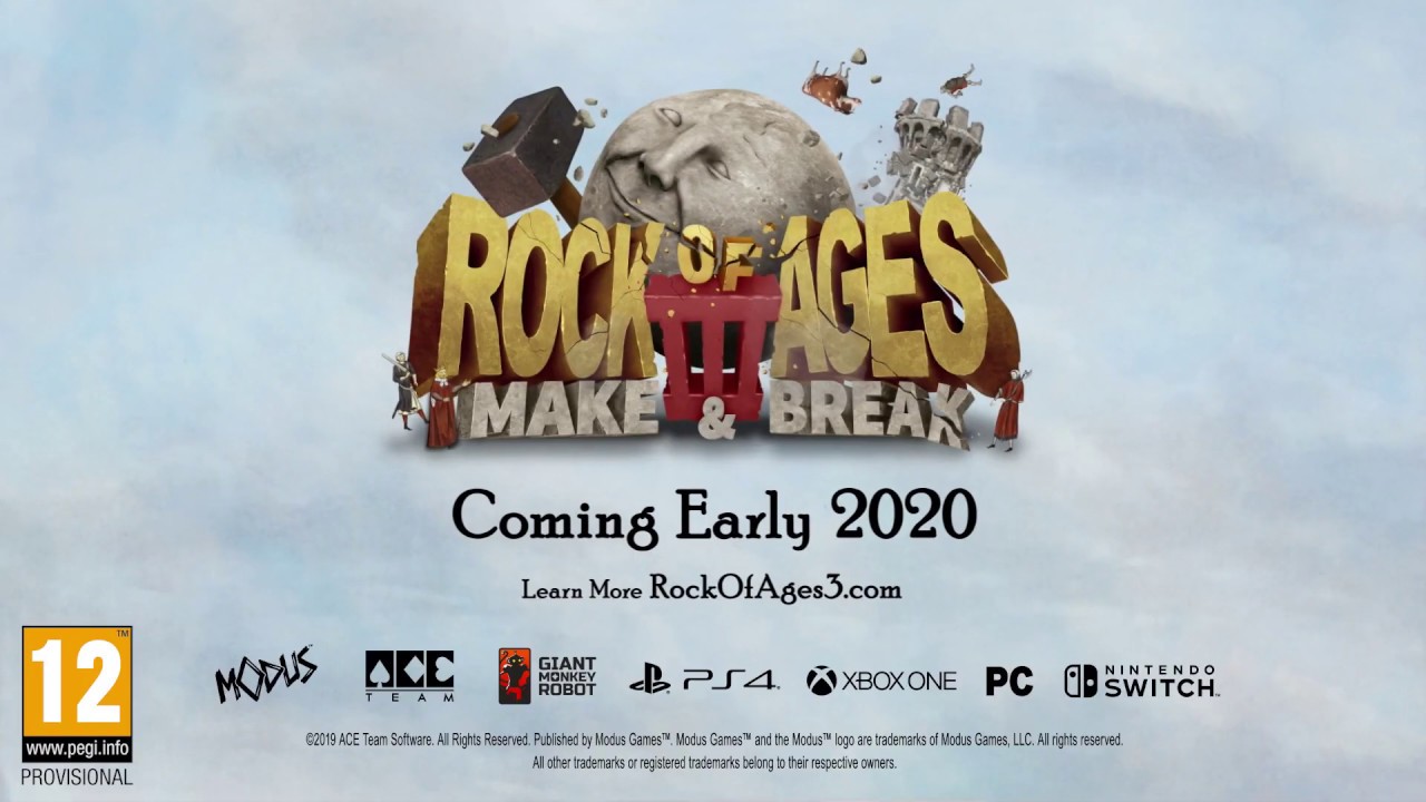 Zdjęcie okładkowe wpisu Zapowiedziano Rock of Ages III: Make & Break