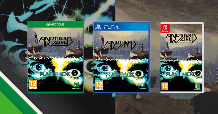 Zdjęcie okładkowe wpisu Another World i Flashback trafią do pudełek