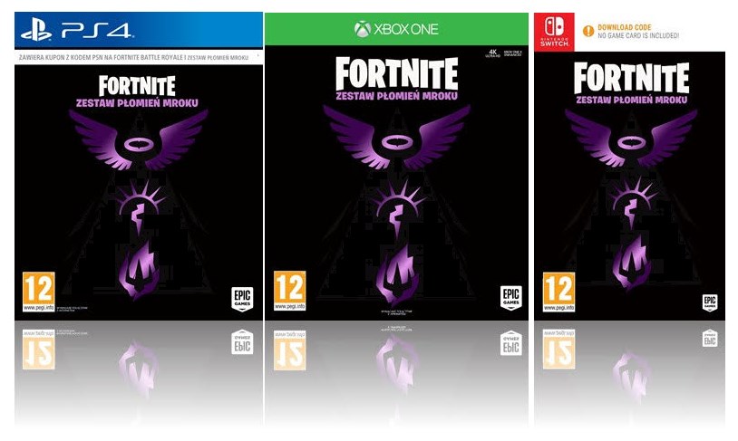 Zdjęcie okładkowe wpisu Fortnite ponownie w sklepach. Zestaw Płomień Mroku już w listopadzie