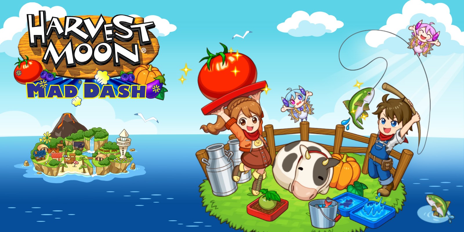 Zdjęcie okładkowe wpisu Recenzja: Harvest Moon: Mad Dash (Switch)