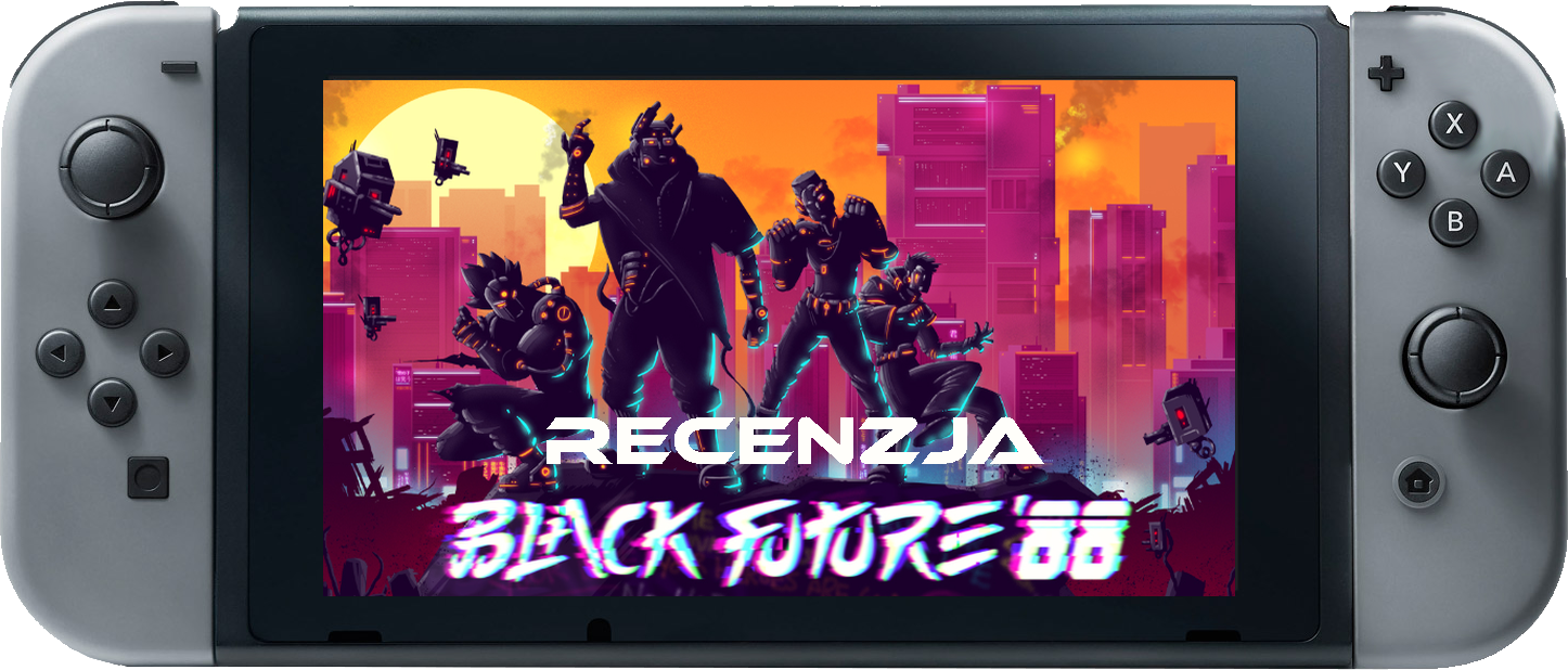 Zdjęcie okładkowe wpisu Recenzja: Black Future ‘88 [Switch] – mroczna przeszłość w 2D
