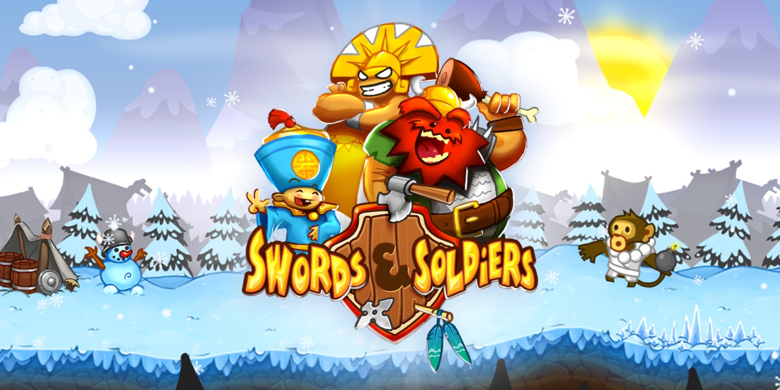 Zdjęcie okładkowe wpisu Recenzja – Swords and Soldiers (Nintendo Switch)