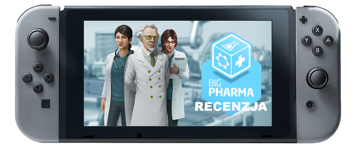 Zdjęcie okładkowe wpisu Recenzja: Big Pharma [Switch] – stwórzmy leki na całe zło