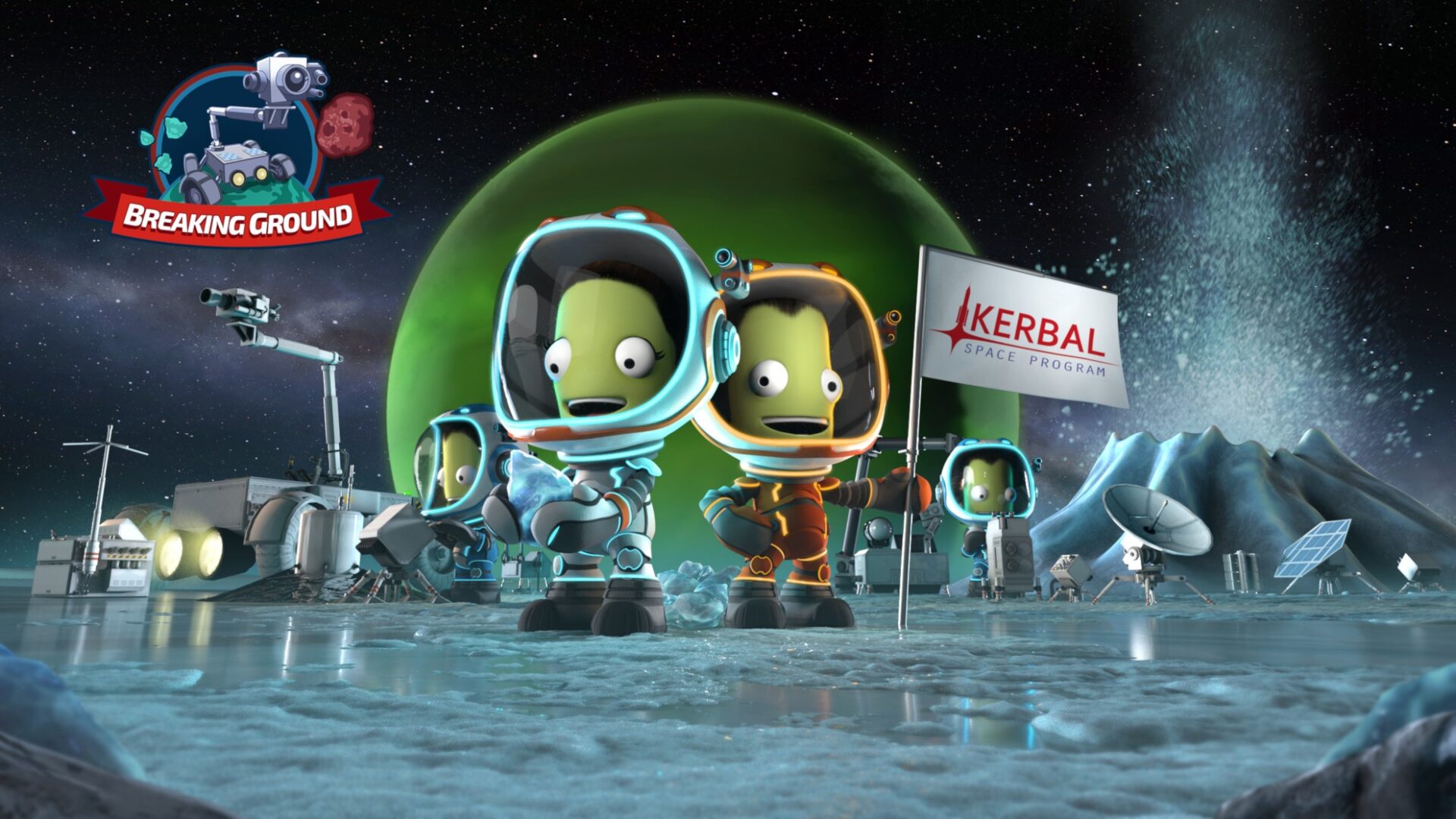 Zdjęcie okładkowe wpisu Kerbal Space Program Enhanced Edition: Breaking Ground Expansion już dostępne na konsolach