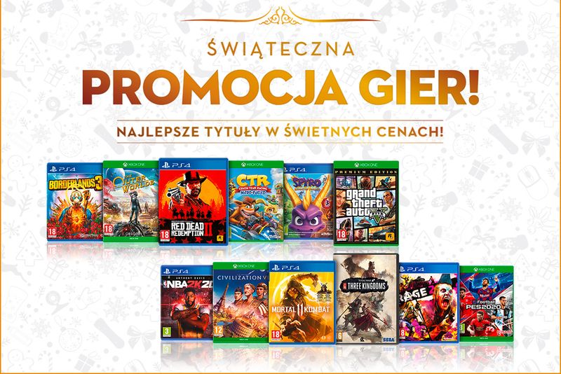 Zdjęcie okładkowe wpisu Cenega obniża ceny wielu konsolowych gier do 24 grudnia