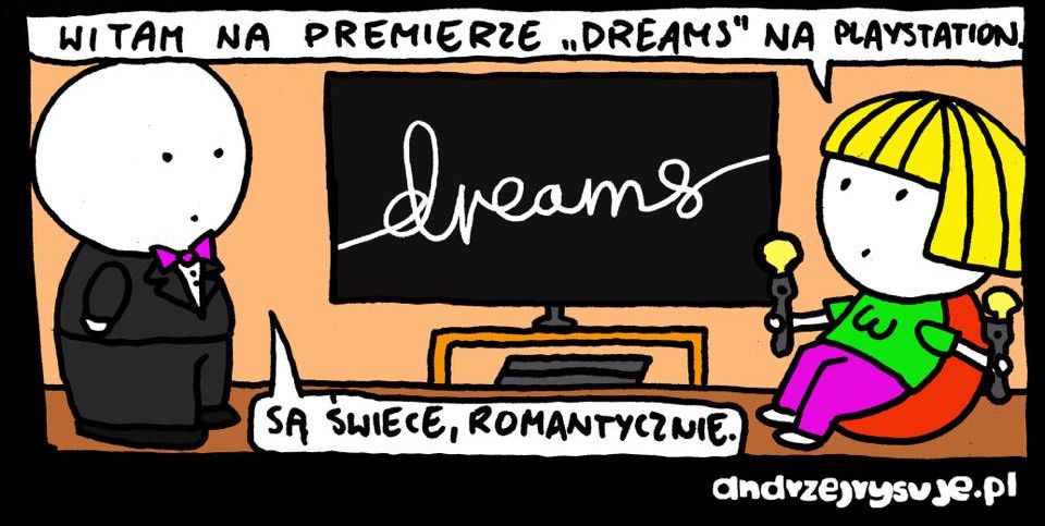 Zdjęcie okładkowe wpisu Andrzej Rysuje komiks w Dreams na PS4
