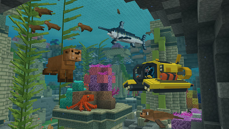 Zdjęcie okładkowe wpisu Darmowa edukacyjna zawartość w Minecrafcie