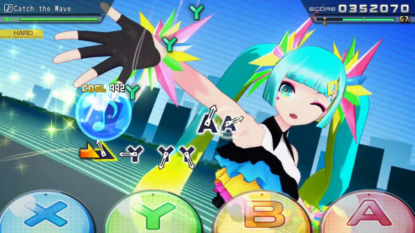 Zdjęcie okładkowe wpisu Hatsune Miku: Project DIVA Mega Mix dostaje sterowanie dotykiem!