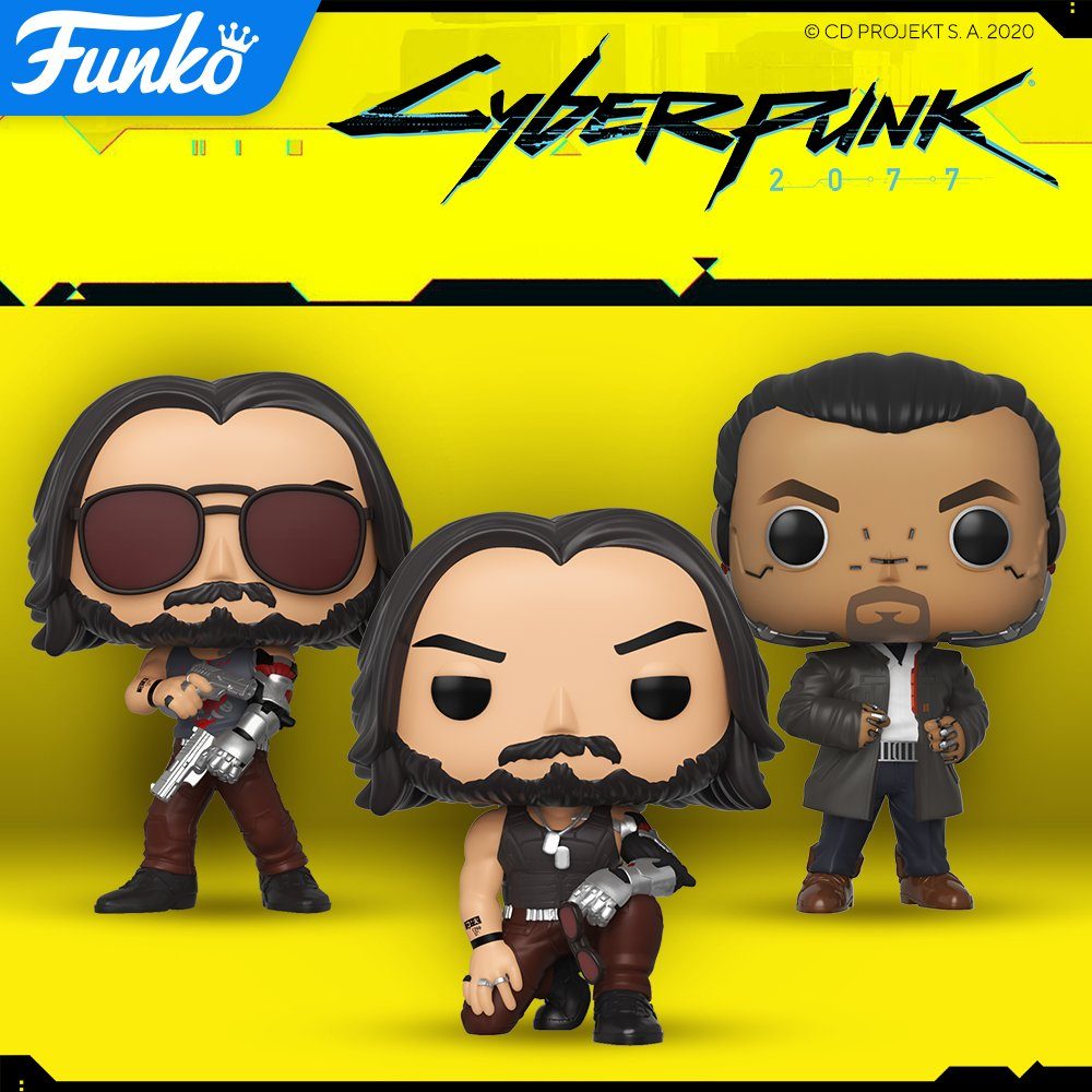 Zdjęcie okładkowe wpisu Figurki Funko Pop! z Cyberpunk 2077