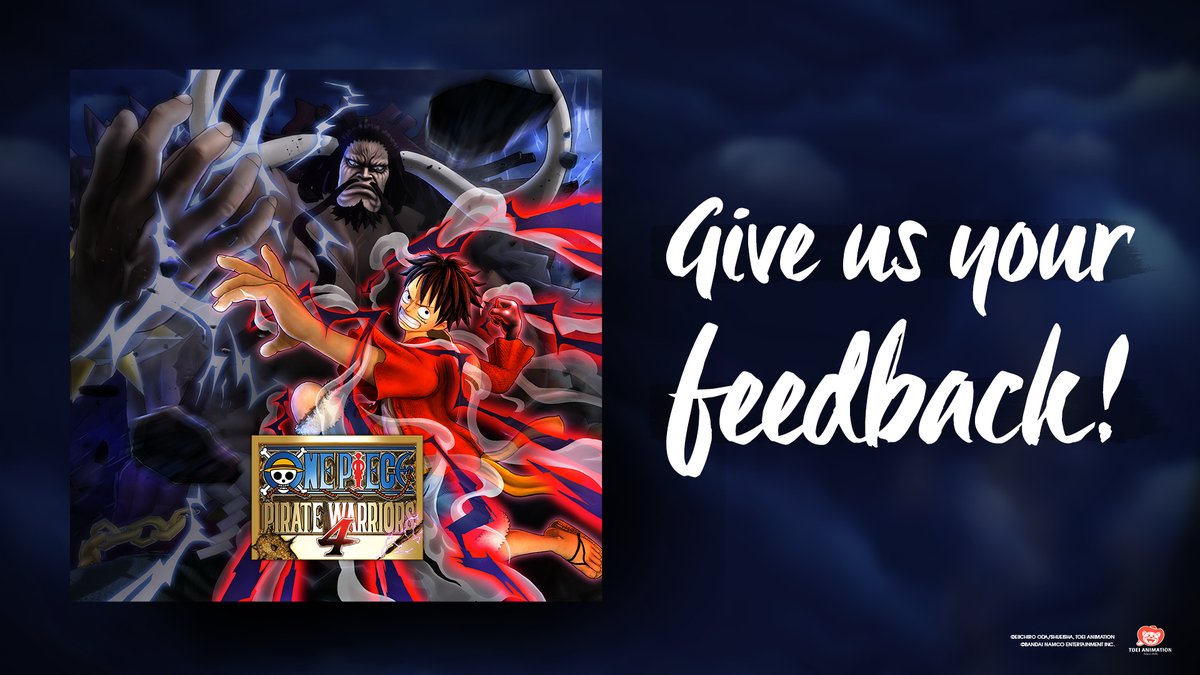 Zdjęcie okładkowe wpisu Graliście w One Piece Pirate Warriors 4? Podzielcie się opinią z Namco!