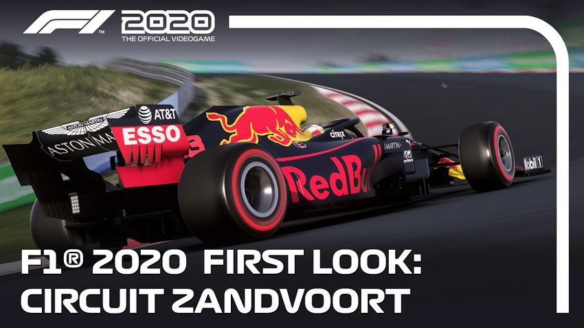 Zdjęcie okładkowe wpisu Holenderski tor Circuit Zandvoort na nowym zwiastunie. Zaprezentowano okładki F1 2020