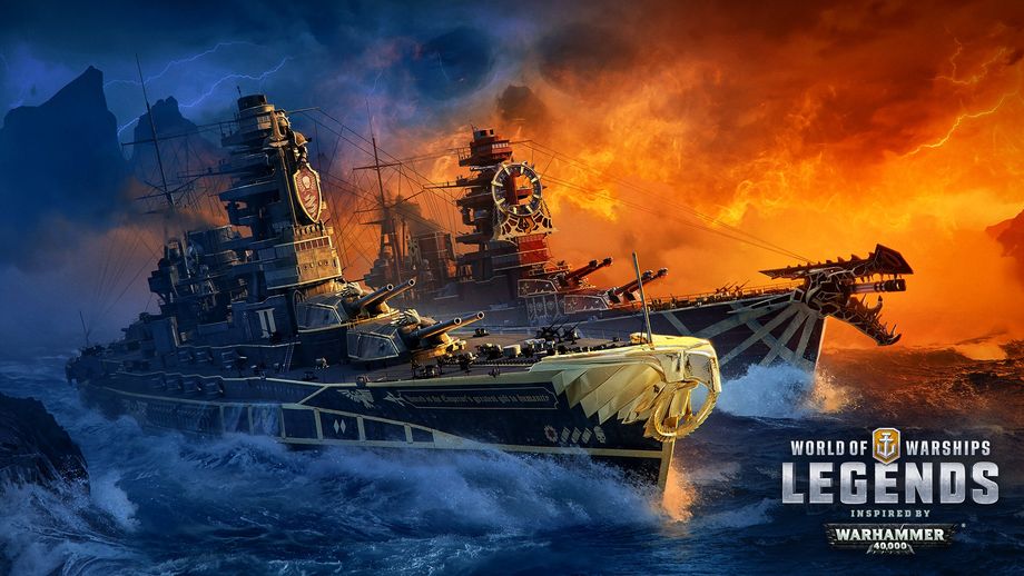 Zdjęcie okładkowe wpisu Okręty Warhammera 40:000 w WoWs: Legends (Recenzja)
