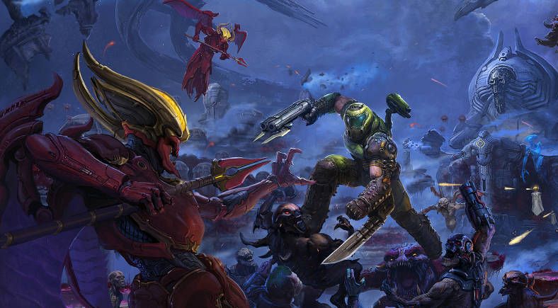 Zdjęcie okładkowe wpisu Zobacz oficjalny teaser pierwszego rozszerzenia do DOOM Eternal